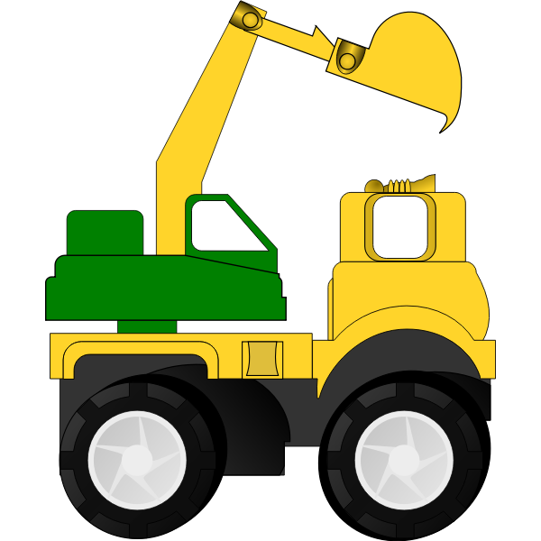 Digger vector image