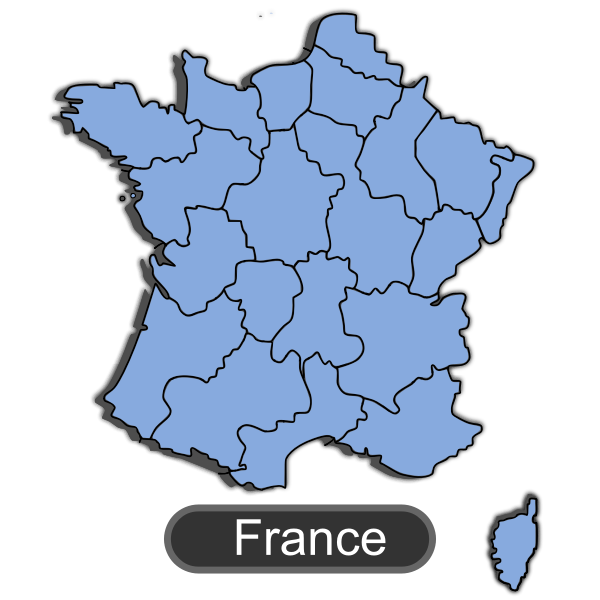 Map of France