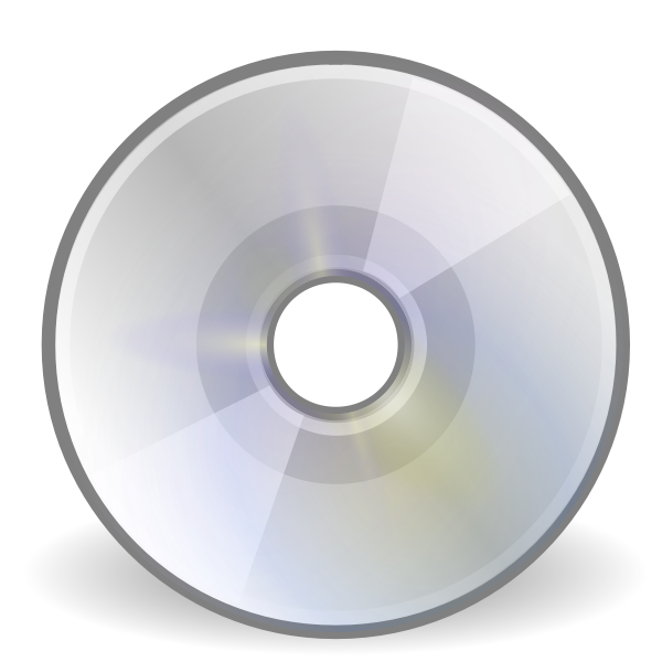 Vector illustration of CD/DVD icon