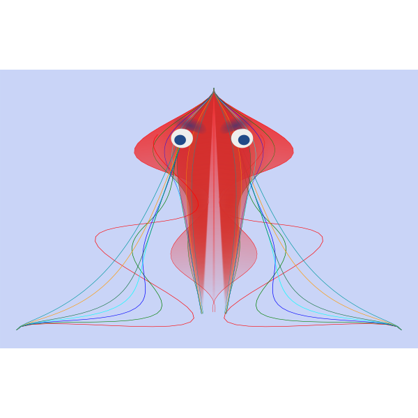 Jellyfish vector image