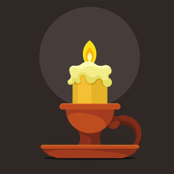 Melting candle-1765830133