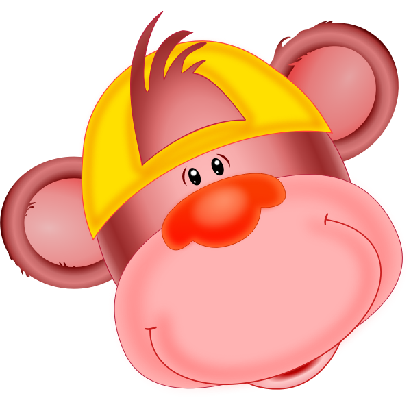 Pink monkey's head