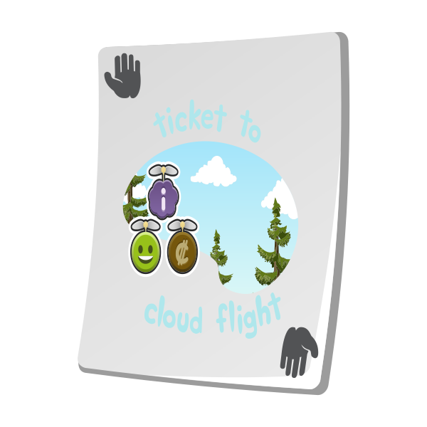 misc paradise ticket cloud flight