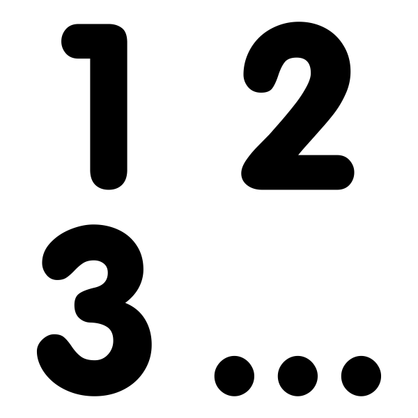 Numbers silhouette-1626127382