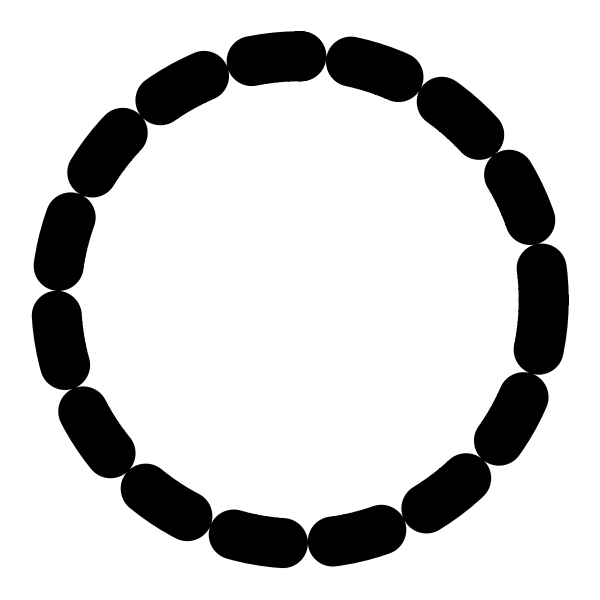 mono mini circle