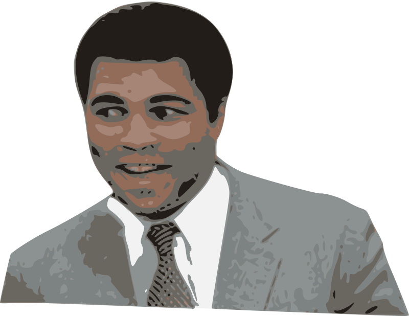 Portrait of Muhammad Ali