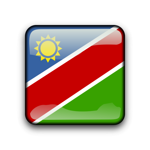 Namibian flag vector