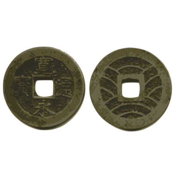 Japanese coin image