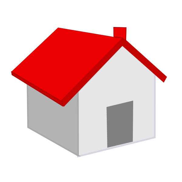 House icon vector clip art