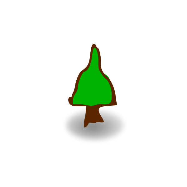 RPG map symbols: tree