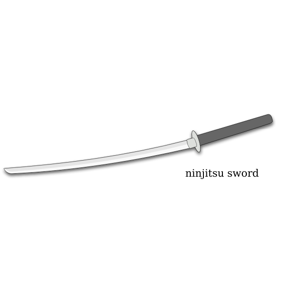 Ninjitsu sword