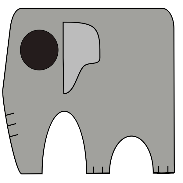 Square elephant