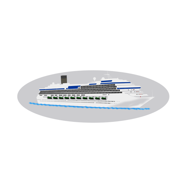 Big cruiser ship