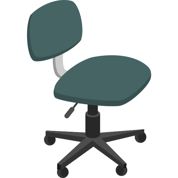 Office chair in green