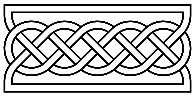 Celtic Knotwork Border