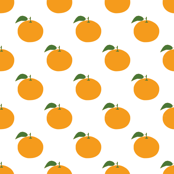 orange seamless pattern