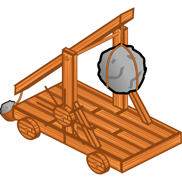 Trebuchet vector image