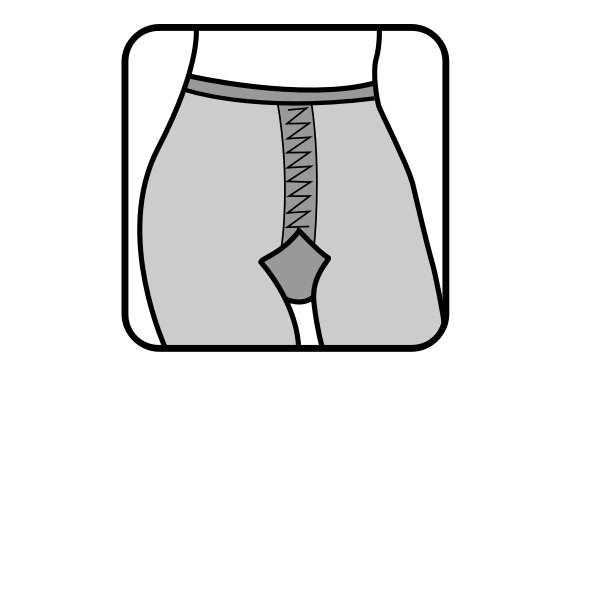 Tights icon vector icon drawing