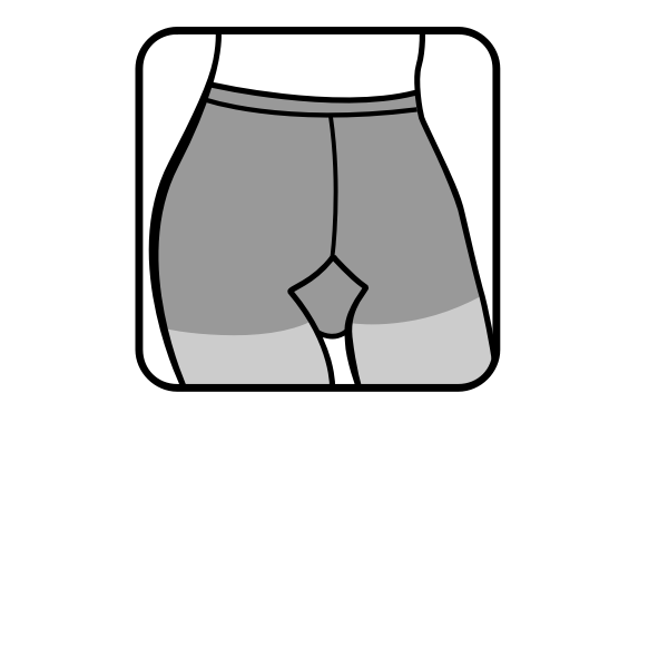 Pantyhose icon vector image