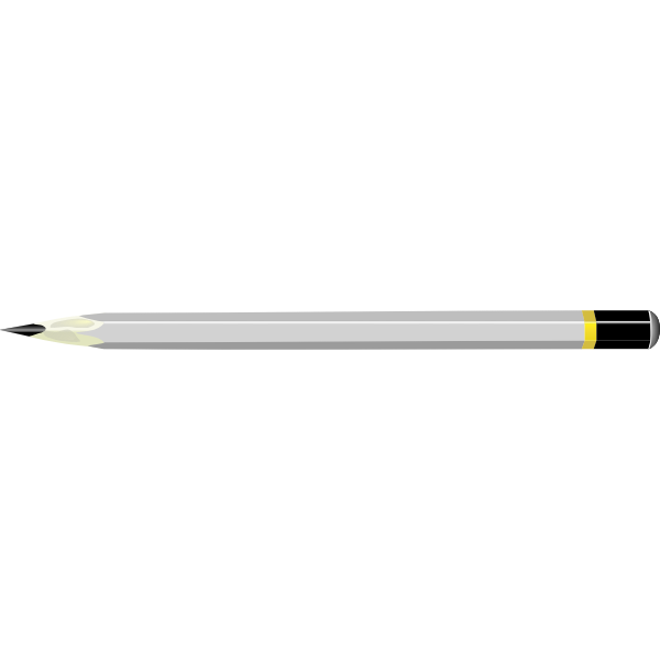 Image of grey handle pencil