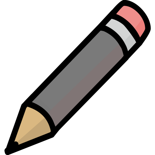 Gray pencil icon