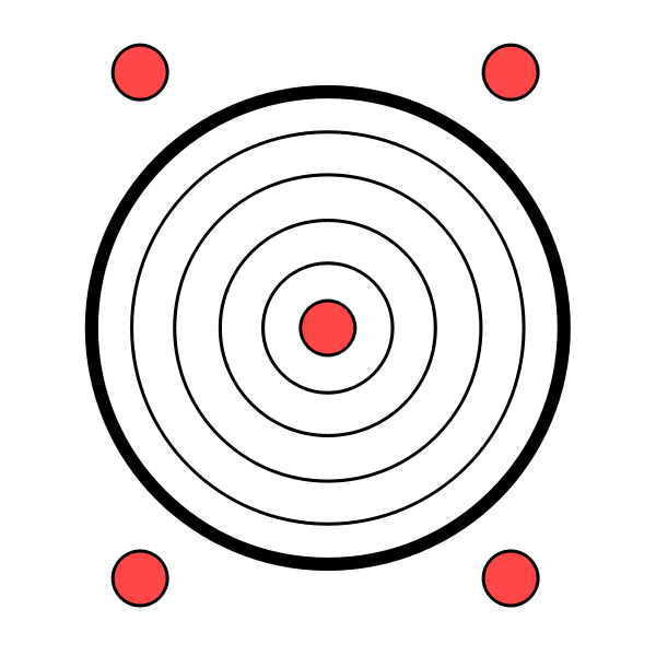 Rifle target