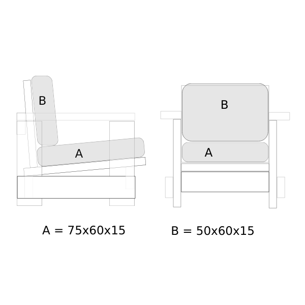 poltrona cuscino