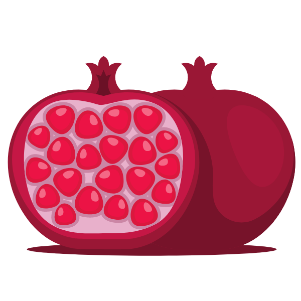 A pomegranate fruit