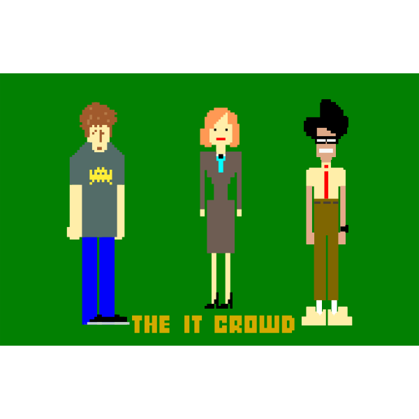 IT crowd poster