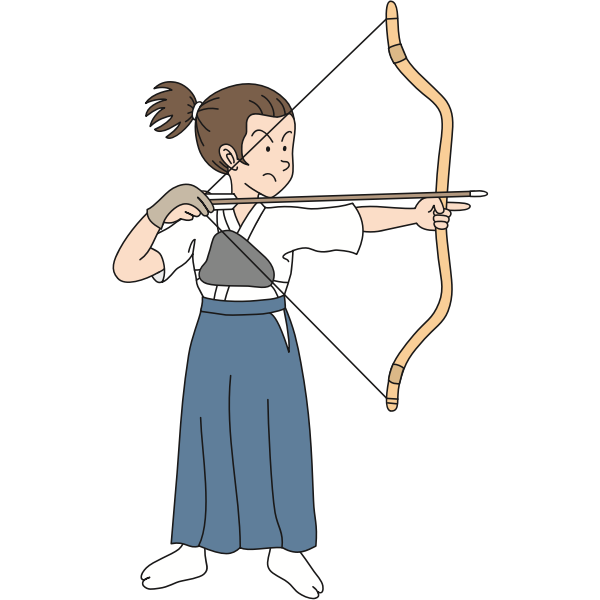 Female archer image