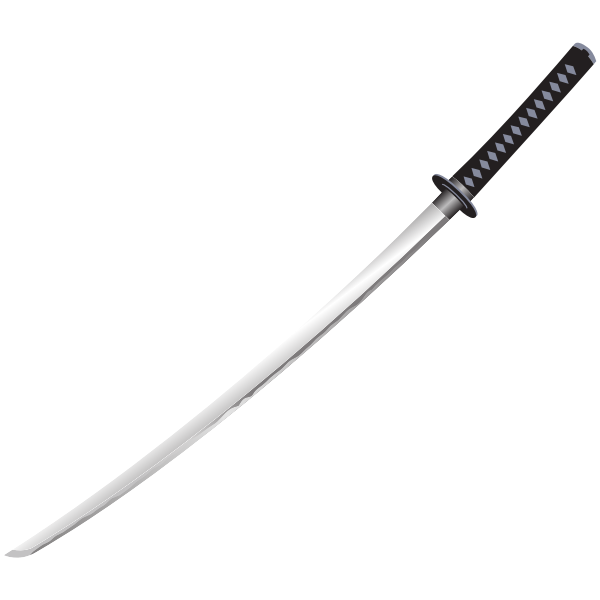 Japanese katana samurai sword