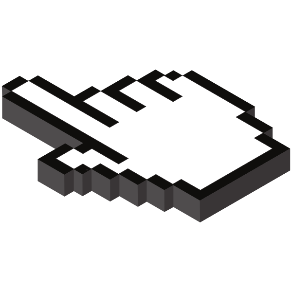 Hand cursor image