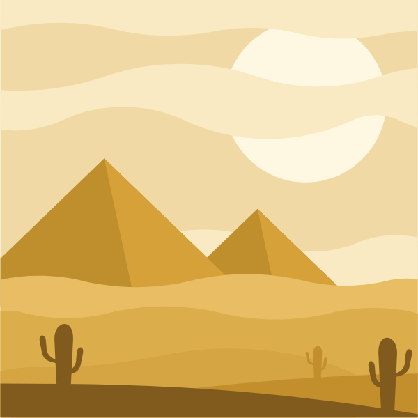 Pyramids in Egypt
