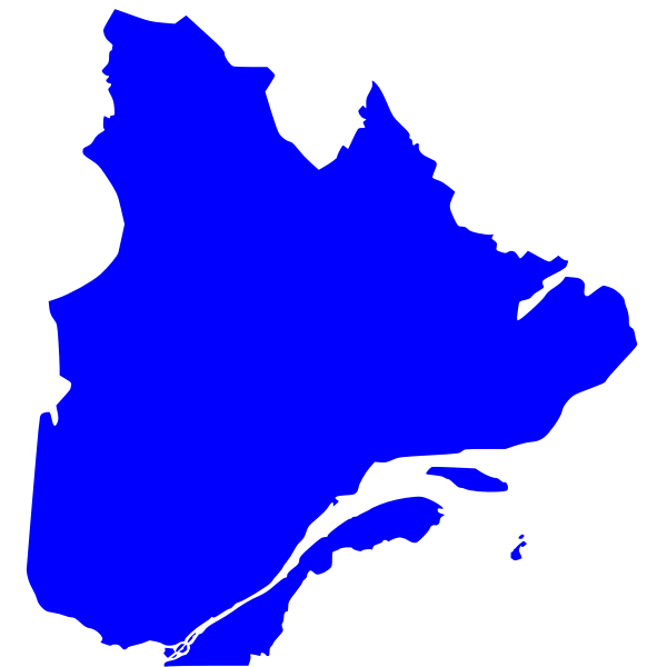 Quebec map