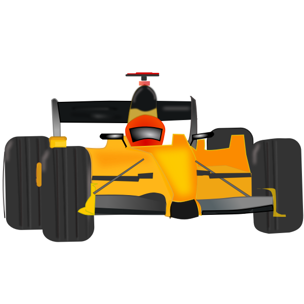 Race car vector image