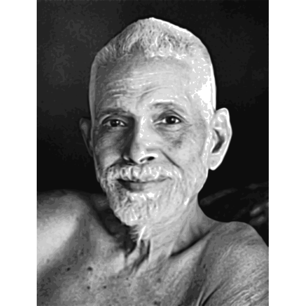 Ramana Maharishi - traced