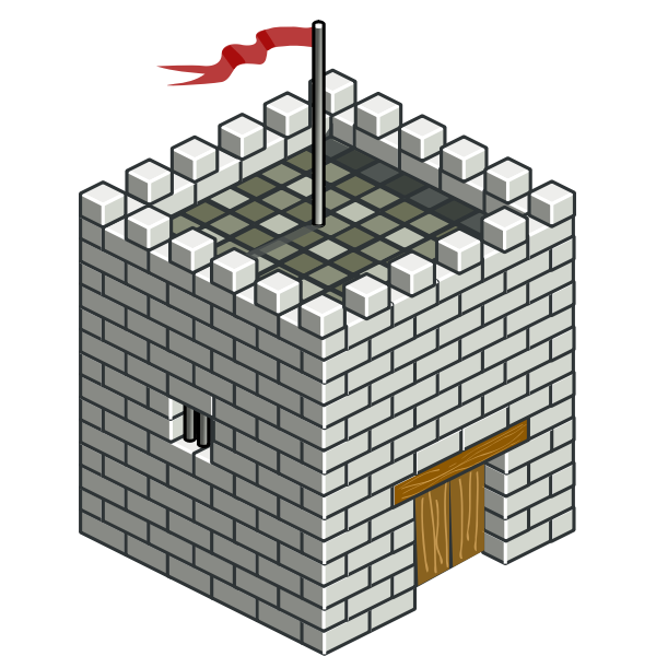 Isometric tower