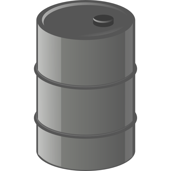 metal barrel