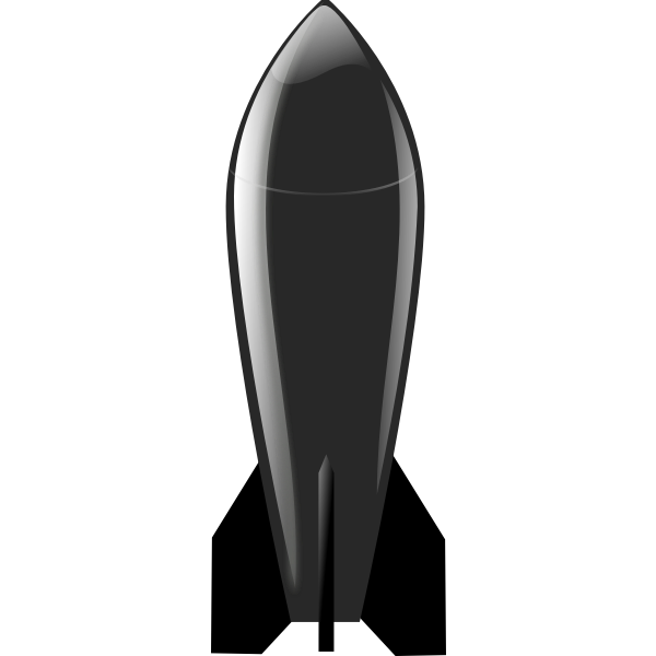 Vector illustration of bomb