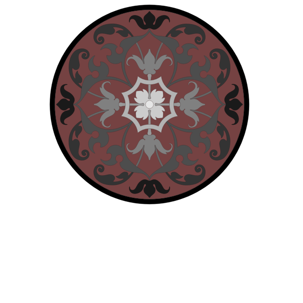 round ornamental panel 1