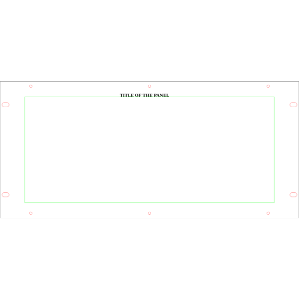 RSA Euro Panel 19" x 5U