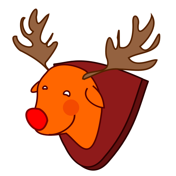 Rudolph Reindeer vector image