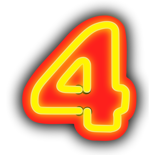 Neon Numerals-4