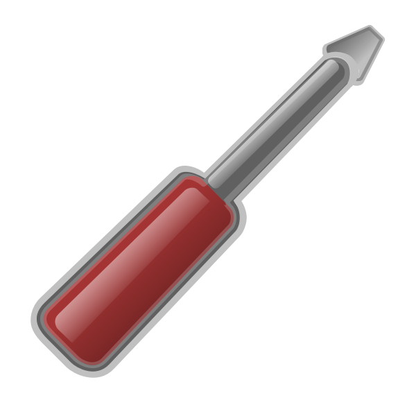 Screwdriver icon vector image