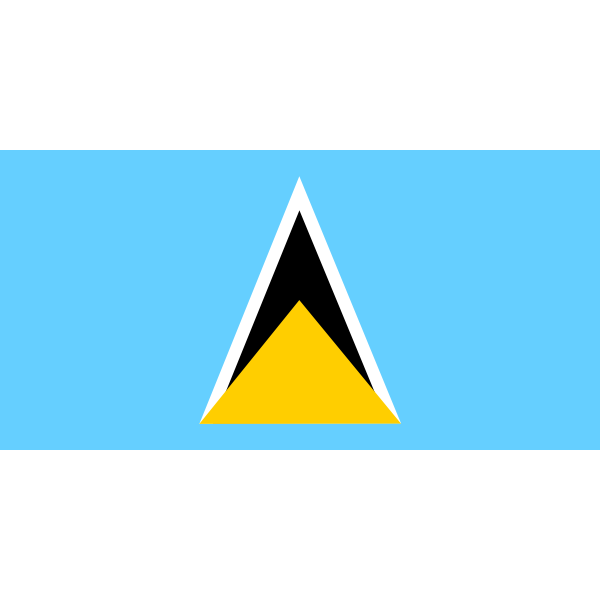 Flag of Saint Lucia