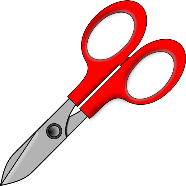 Scissors vector graphics