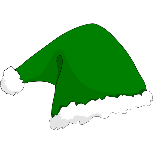 Elf hat vector