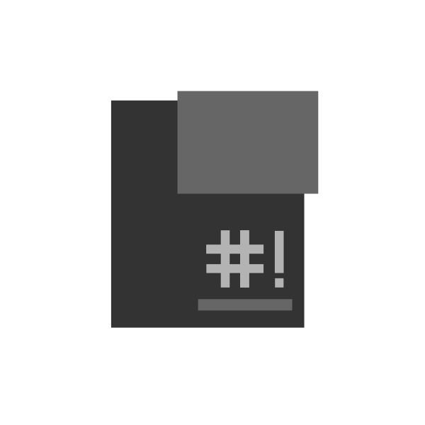 shellscript icon onix