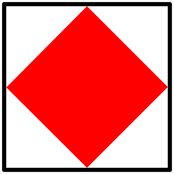 Signal flag foxtrot