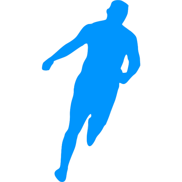 Football player running